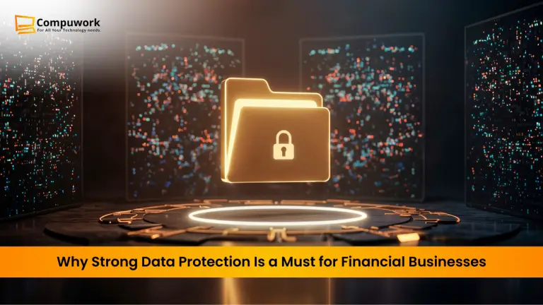 3D secure folder icon floating in a digital environment, symbolizing data protection in modern financial and technology systems